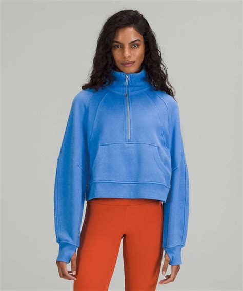 lululemon scuba half zip.